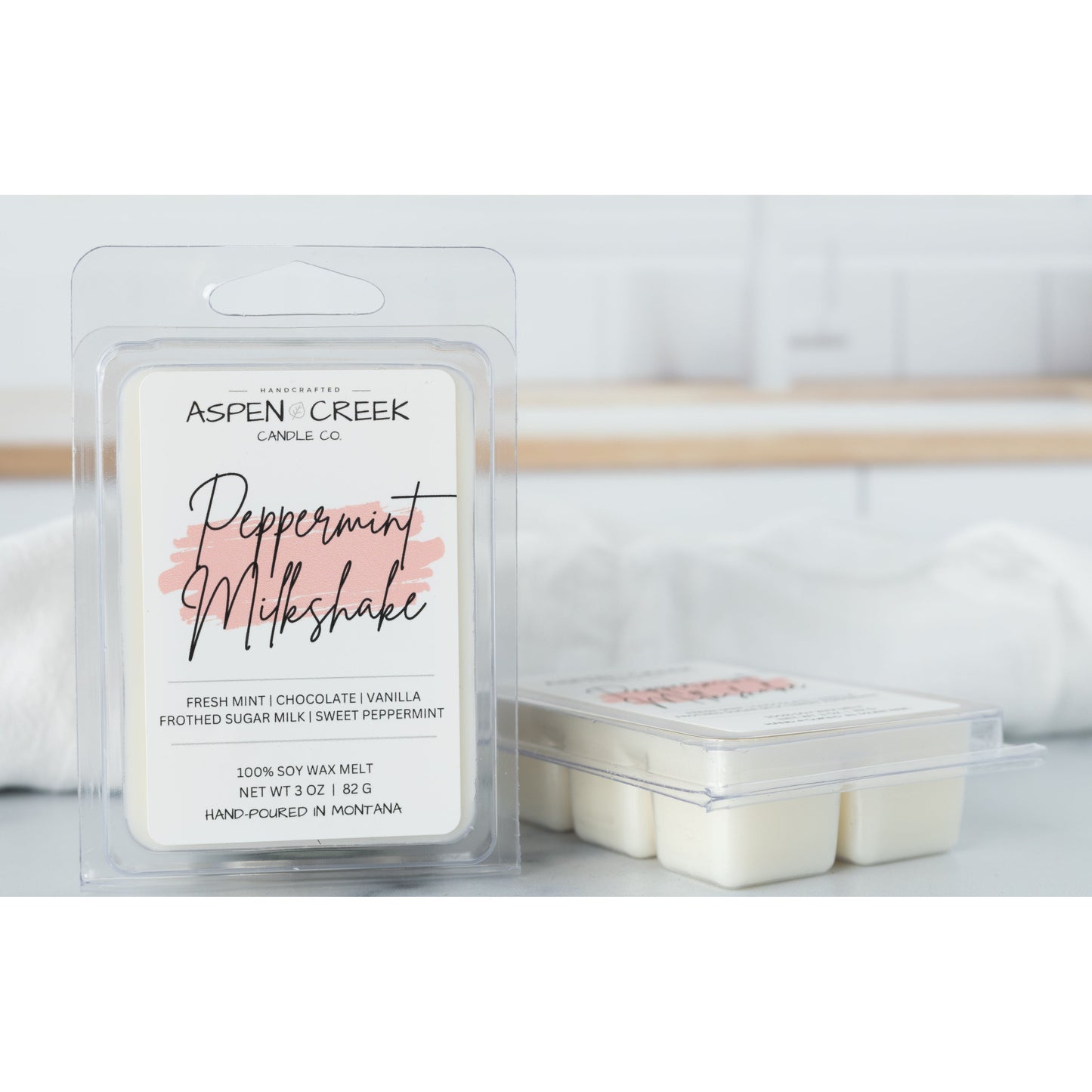 Peppermint Milkshake Wax Melt